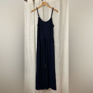 Navy Blue spaghetti strap jumpsuit